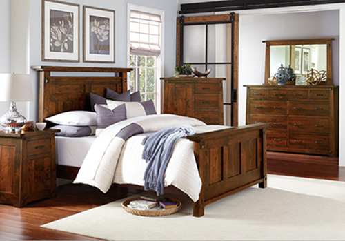 amish solid oak bedroom furniture