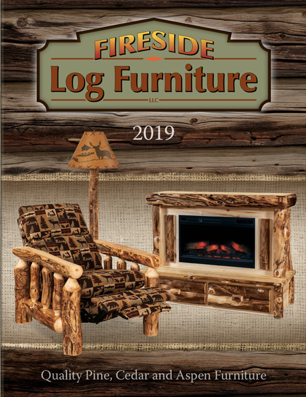 amish log furniture fireplaces