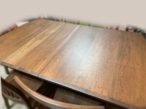 Solid Sap Cherry Wood Table Top