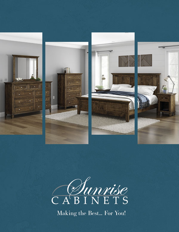 Sunrise Cabinet Solid Wood Amish Bedrooms