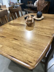 Rustic Hickory Wood Table