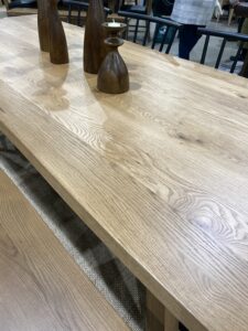 Rustic Quarter Sawn White Oak Table