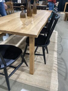 Rustic Quarter Sawn White Oak Table