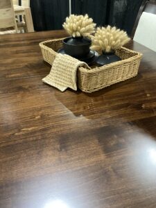 Brown Maple Table