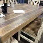 Reclaimed Barnwood Table Top 6 Amish Made