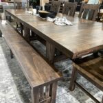 Saw Cut Wormy Maple Table 6