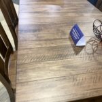 Saw Cut Wormy Maple Table 6