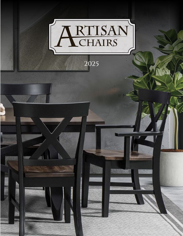 solid wood amish made chair catalog by artisan