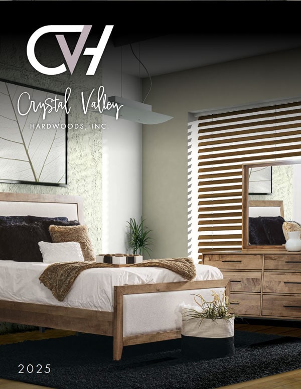 Crystal Valley Hardwoods 2025 Amish Bedroom Catalog