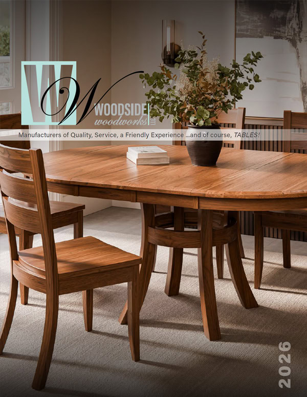 woodside woodworks amish tables catalog