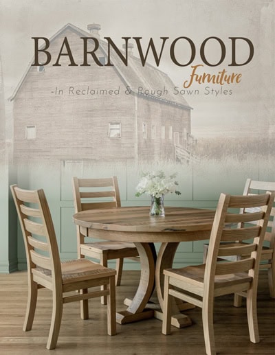 amish-made barnwood furniture catalog
