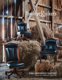 buckeye amish made rockers and gliders catalog