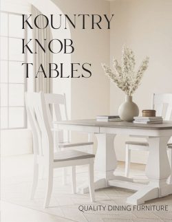 country knob amish table catalog