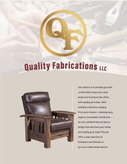 quality fabrications amish living room furniture catalog