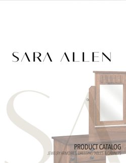 sara allen amish jewelry armoires