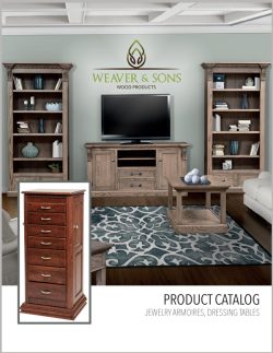 weaver and sons living room amish furniture catalog